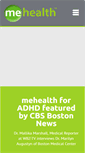Mobile Screenshot of mehealth.com